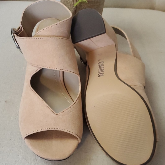 Style Charles heels, open toes/heels size 6.5 - Picture 4 of 11